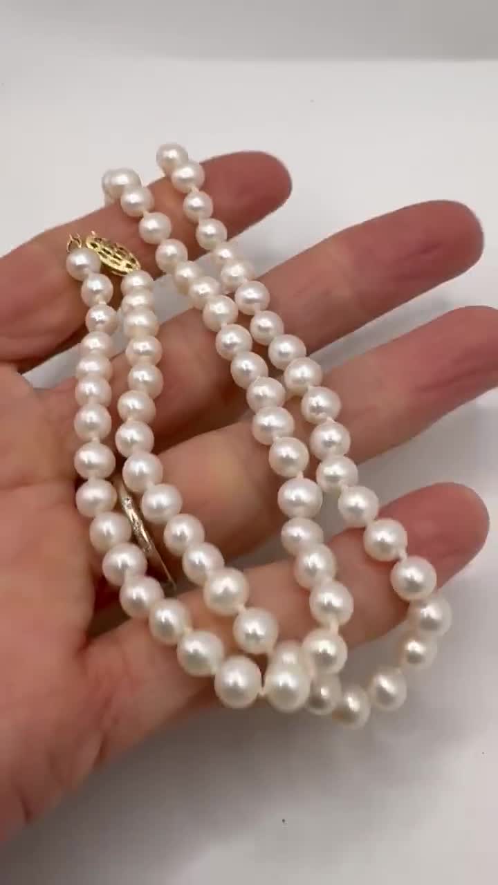Fermoir Perle Or Jaune 14kt/585 - Neuf Avec étiquettes, Pour Collier, Origine Allemagne