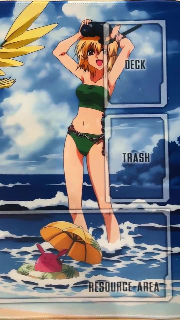 Lacus & Cagalli Gundam Playmat – Beach Day Seed Freedom - TCG