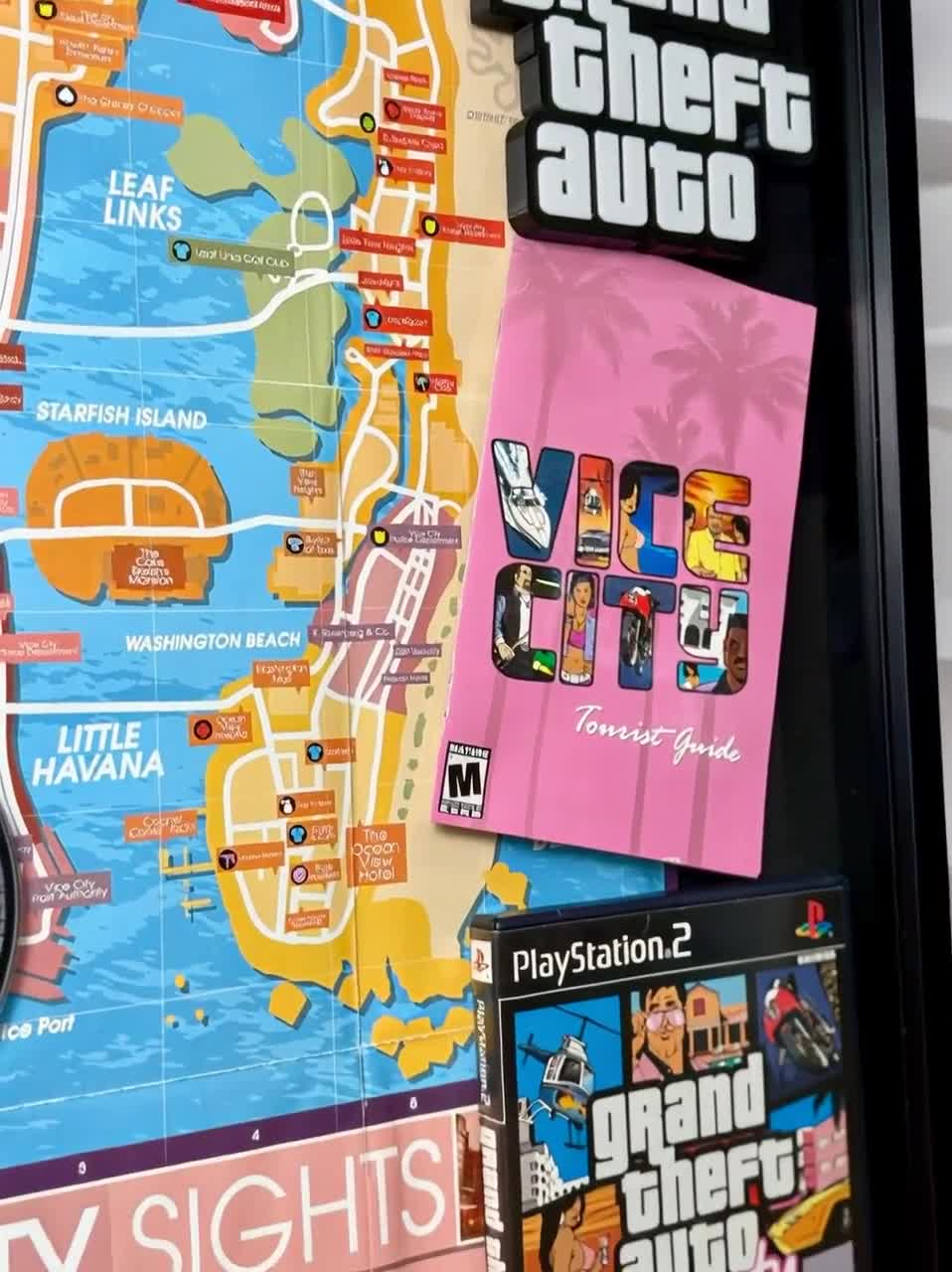Ps2 jeux GTA sur playstation 2 avec notices et Posters - Jeux vidéo