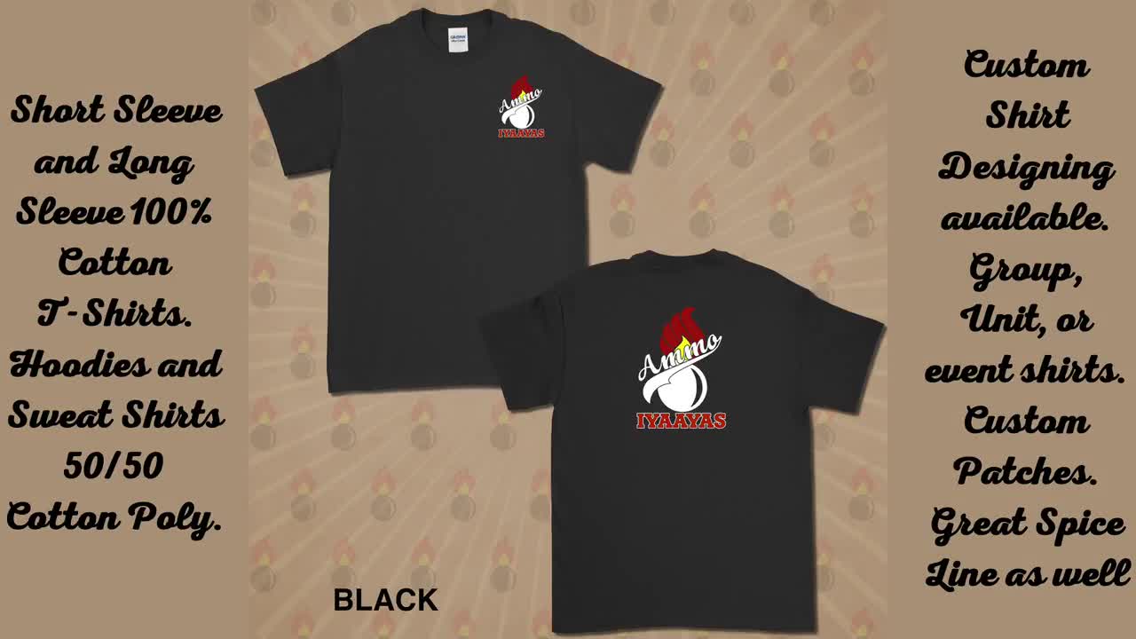 AMMO チームファン - 半袖 Tシャツ ギルダン 100% コットン - Etsy 日本