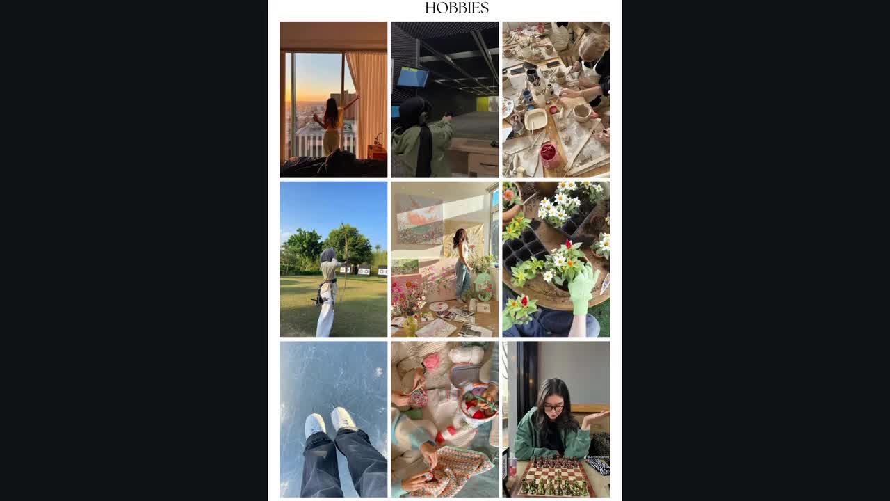 2026 Female Vision Board Aesthetic Digital Download Glow Up Kit Template Manifestation Self Care PDF Mood Board Clean Girl Vision Board video poster