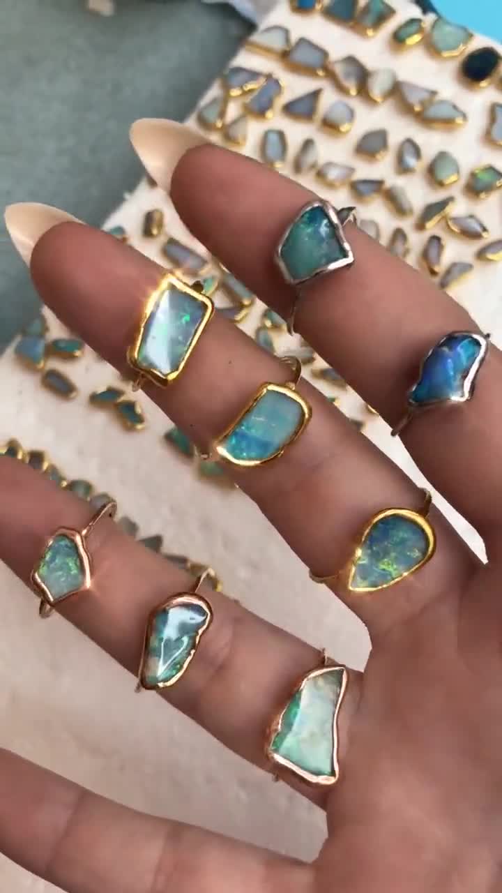 Sterling Silver Boulder Opal ring – Masterpiece Jewellery Opal & Gems  Sydney Australia | Online Shop