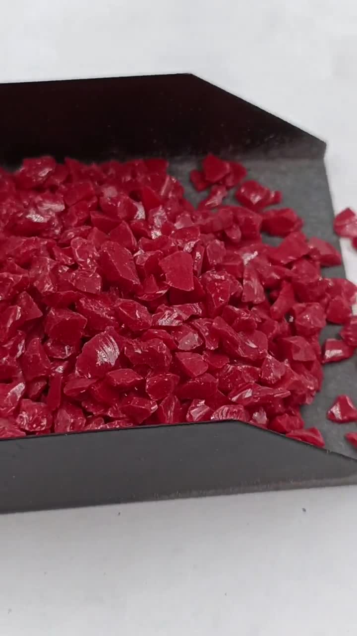 砕いた赤珊瑚の宝石の粗粒3-5mmの珊瑚の粗粒木工品、指輪の象嵌用の石
