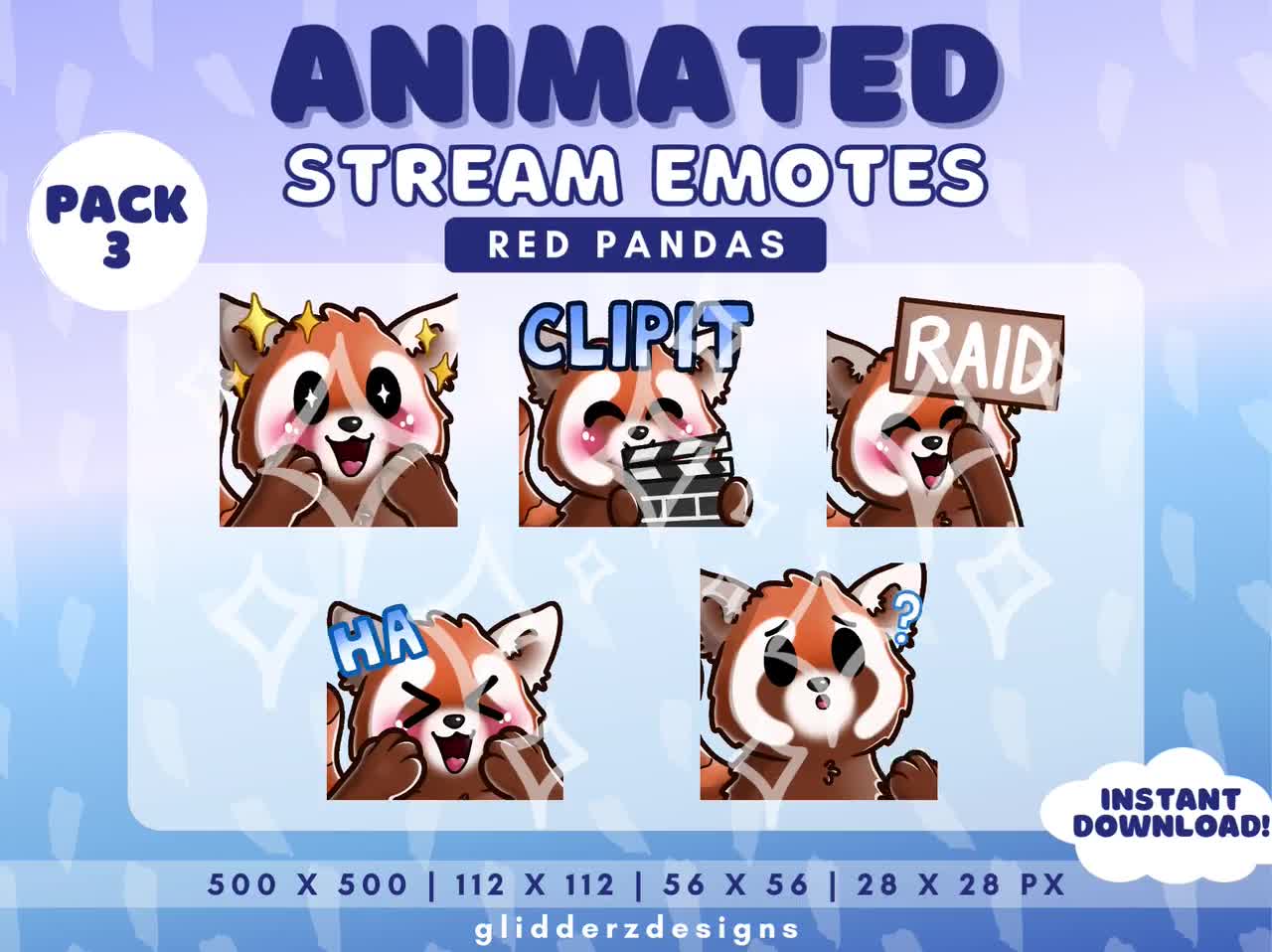 Red Text Twitch Emotes, Discord Emotes