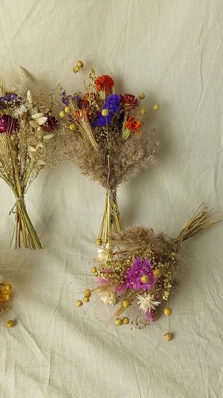 Dried Mini Floral Bouquets by Eve Floral Co. – Manitou Candle Co.