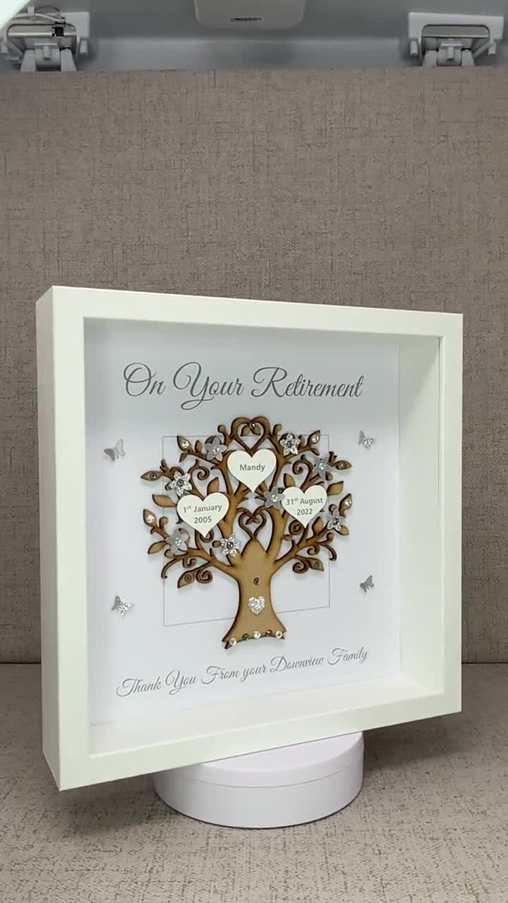 Cornice Per Foto 10x15 Cm – Regalo Di Pensionamento Con Design Elegante, In Legno E Stampa UV - 5