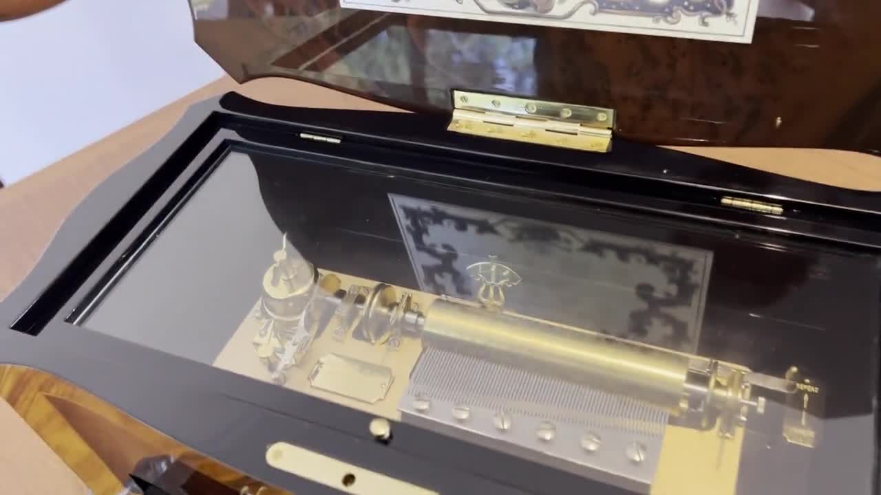 Reuge Dolce Vita Music Box – Interchangeable 72 Lames 15 Airs