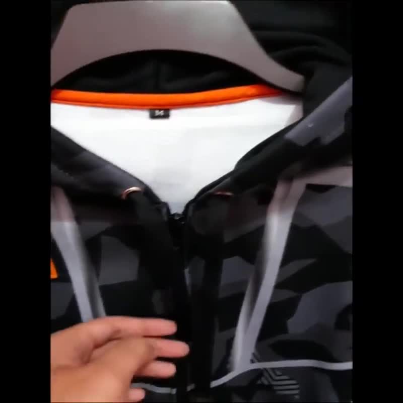 Jaqueta com capuz do super-herói Tony Stark de Ferro – Estampa Nano Combat, Roupa casual para cosplay video poster