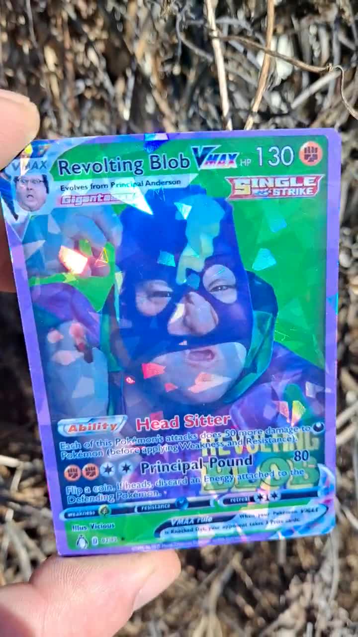 The Revolting Blob Pokemon Card