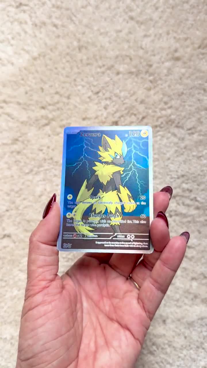 shiny zeraora pokemon card Zeraora - SWSH04: Vivid Voltage - Pokemon