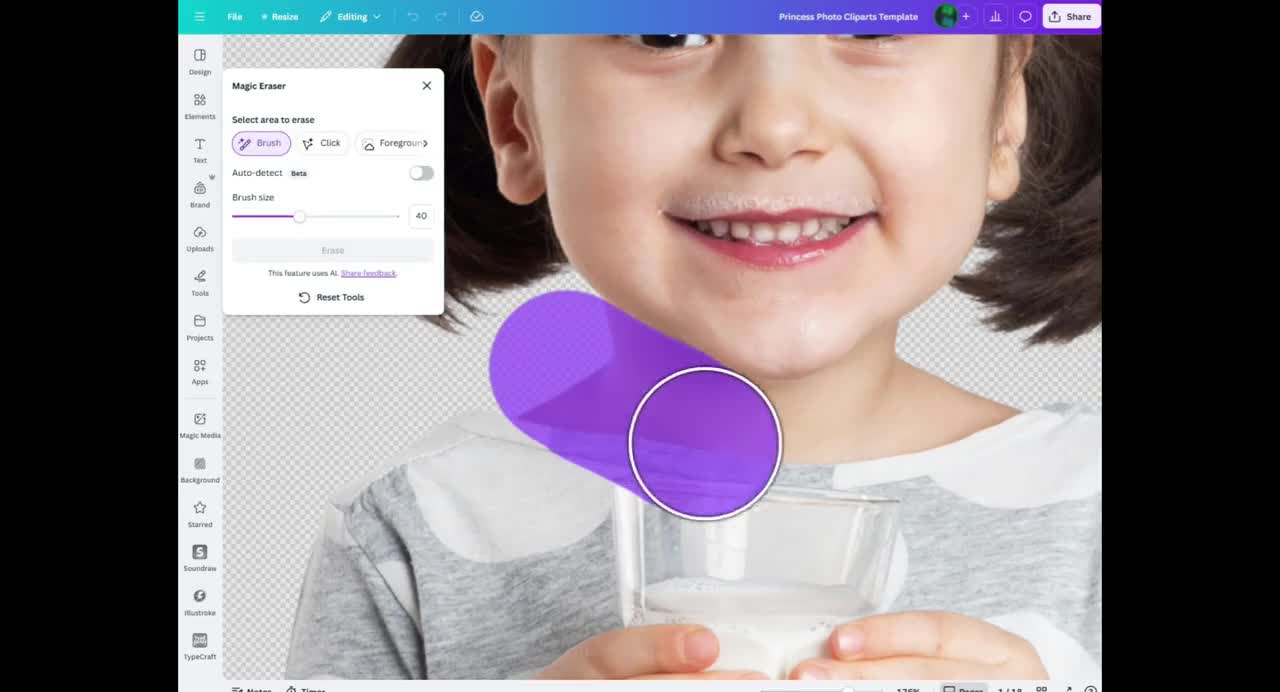 Vaiana Clipart Anpassade Lägg till ditt ansikte Foto PNG Canva Redigerbar Födelsedagsfest DIY Cupcake Topper Mall Ladda ner Digital Fil Vaiana Moui video poster