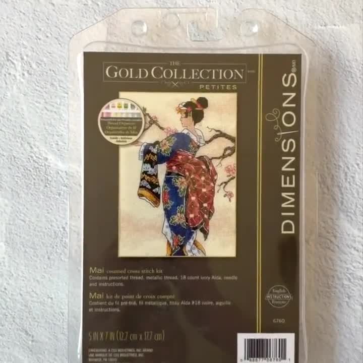 Dimensions Gold Collection Petites Mai 06760, Counted Cross Stitch