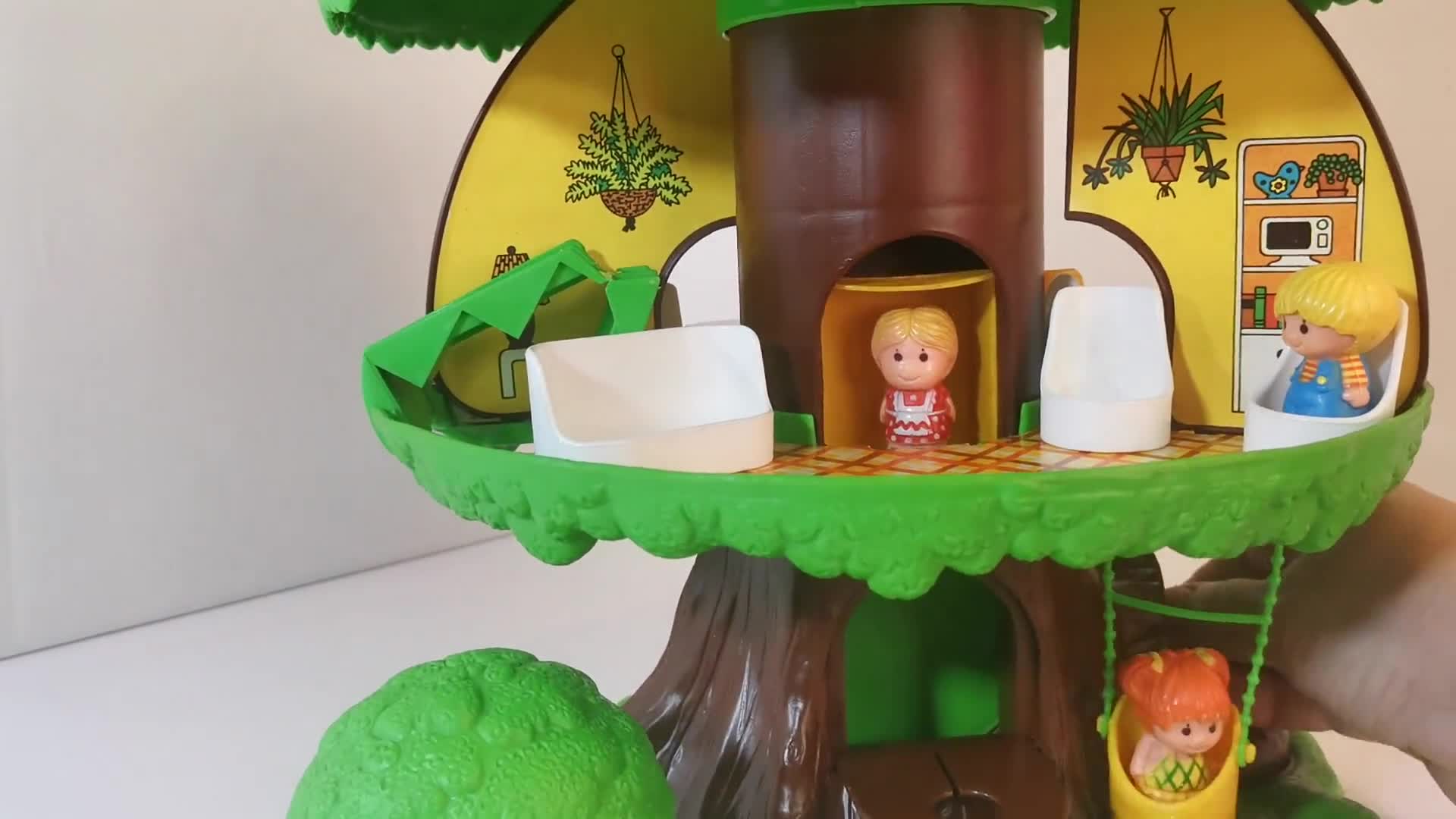 VTG Kenner Family Tree Tots Treehouse, 1975 (dolls )USA , 1977-83