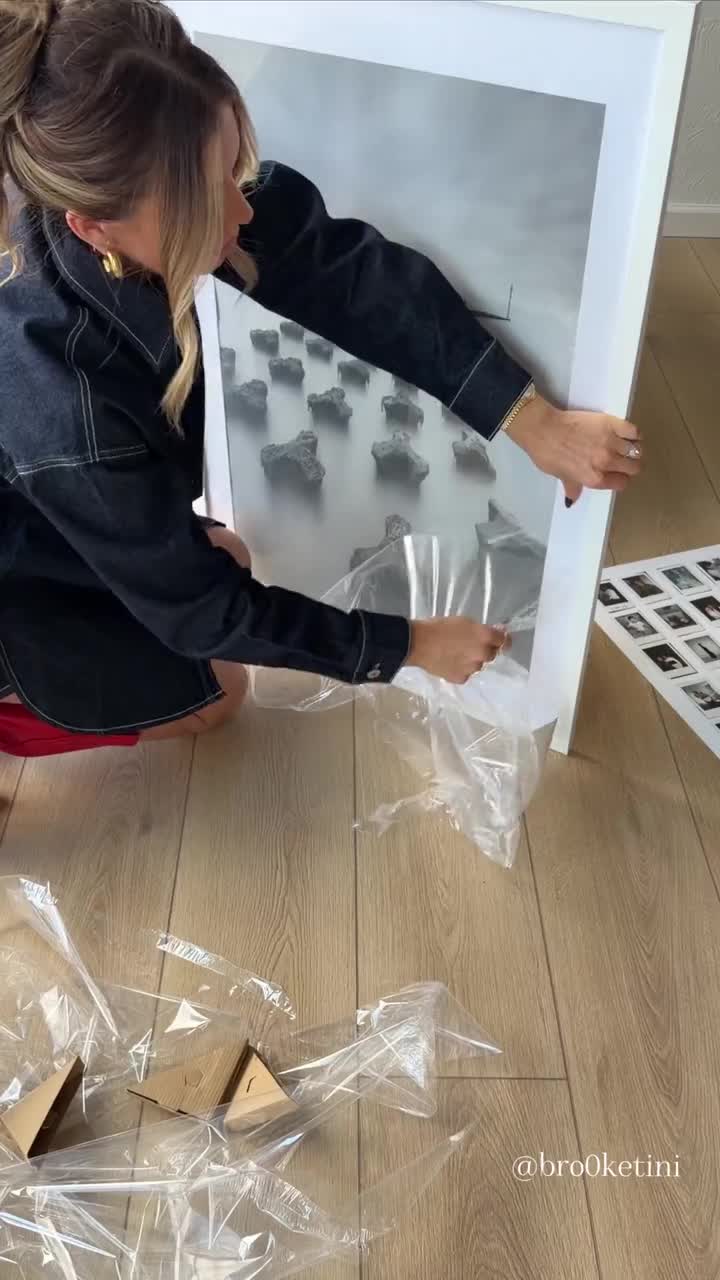 Tapete para fotos Instax Mini para cualquier marco / Ideas de arte mural /  Decoración / Galería de pared, image size:720x1280