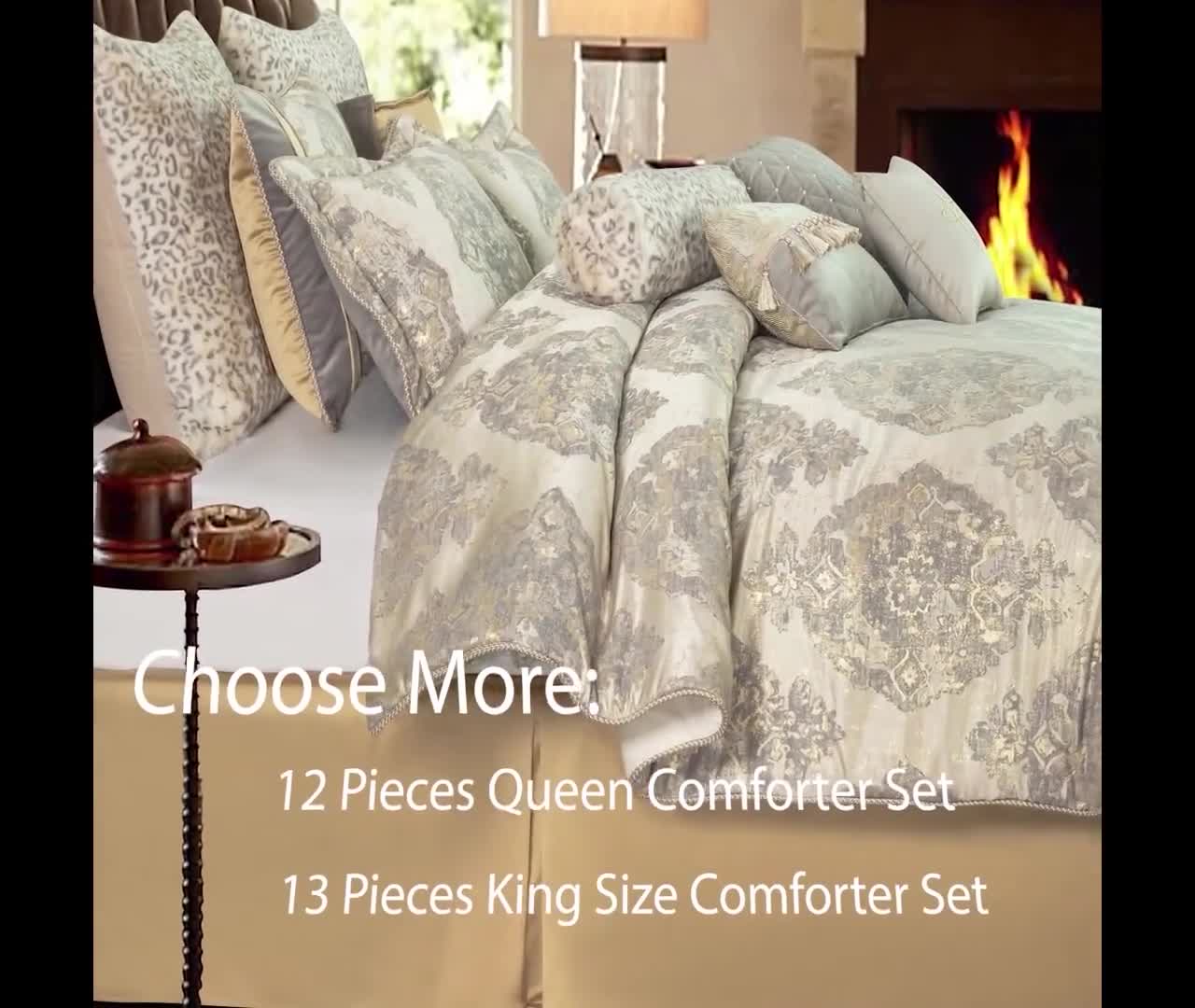Luxury Bedding Sets: Queen, King & More