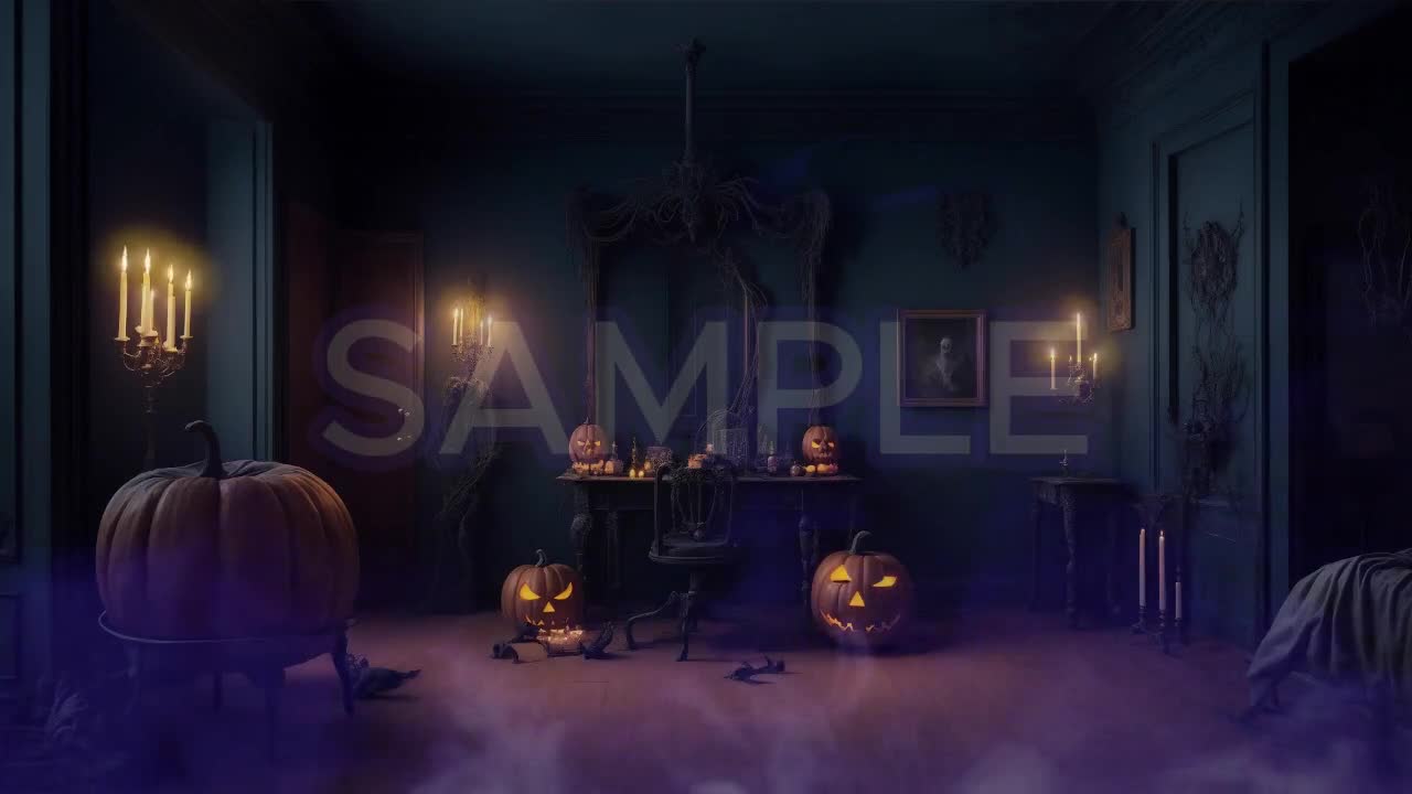 Animated Halloween Zoom Backgrounds Free