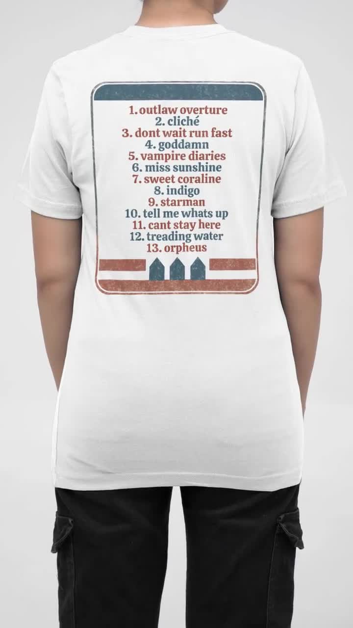 Lost Americana Album Tracklist Shirt, MGK Graphic Tee, Machine Gun
