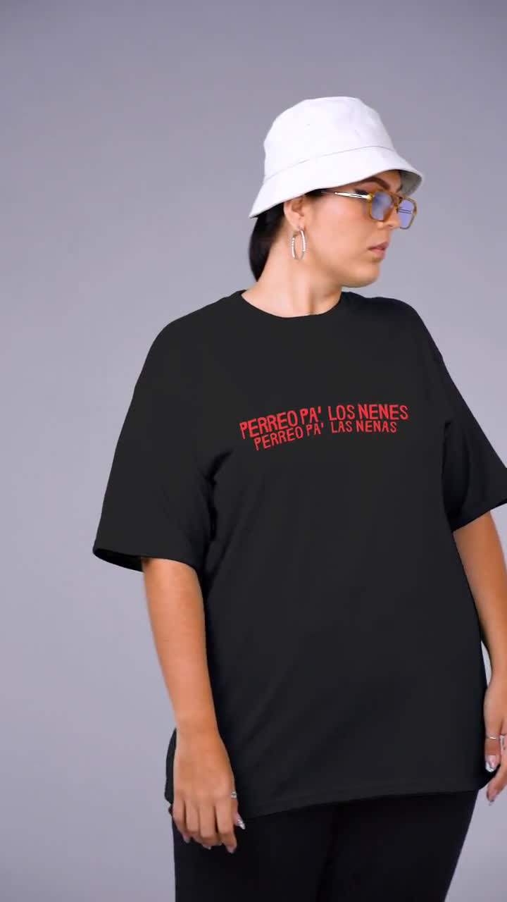 Perreo Pa Los Nenes Perreo Pa Las Nenas. Camiseta de reggaetón. Camiseta  perfecta para ir de fiesta y divertirse. Camiseta unisex de algodón pesado