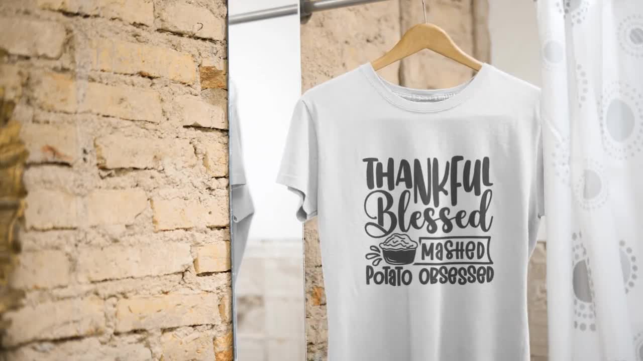 Thankful Blessed And Mashed Potato Obsessed Grateful T Shirt Thankful Blessed And Mashed Potato Obsessed Grateful T Shirt