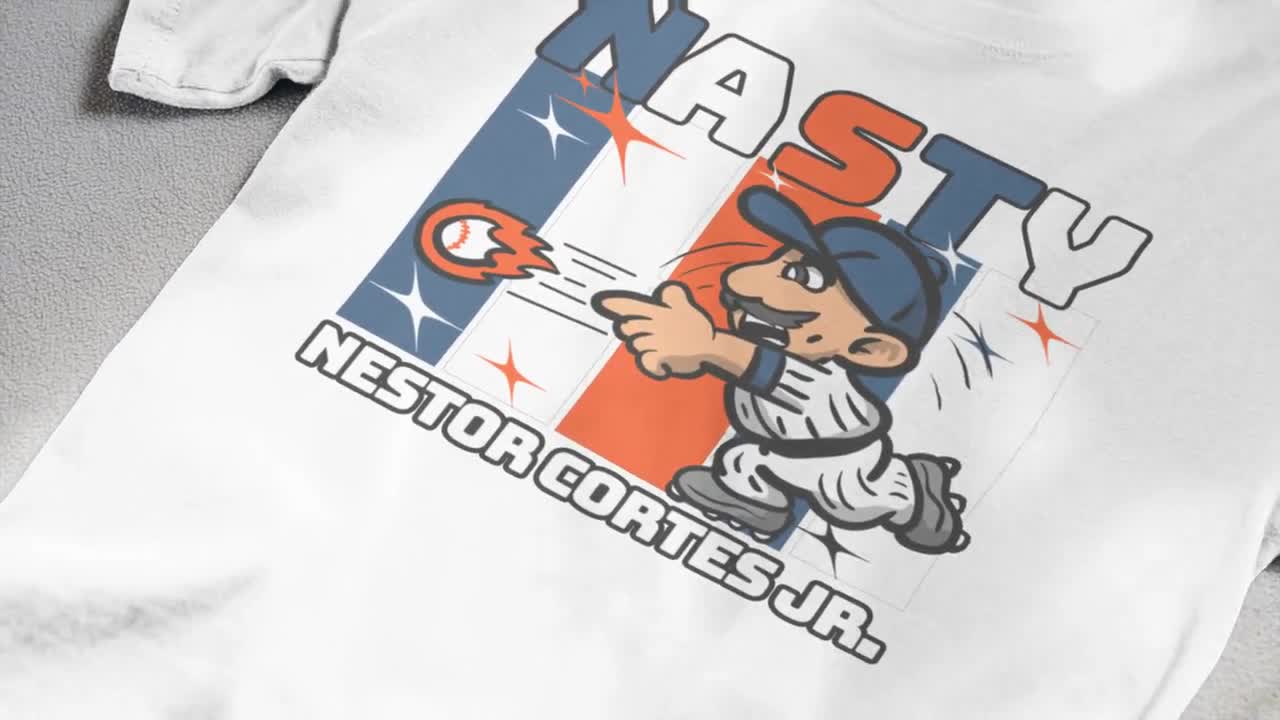 Nestor Cortes Women's T-Shirt  New York Baseball Women's V-Neck T