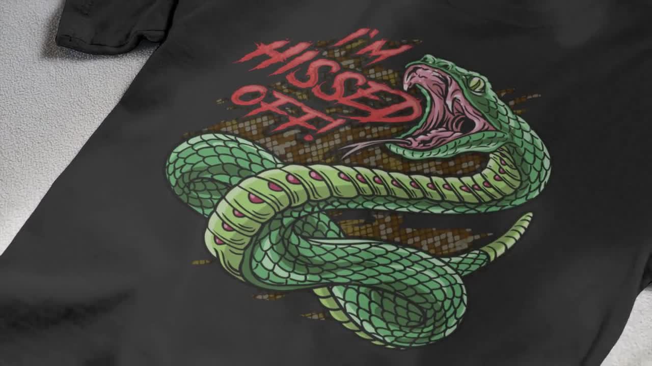 Beehive95Designs Serpentes Snake Species Varieties ID T-Shirt, Reptile Serpent Tee, Snake Lover Gift, Nature Wildlife Graphic Tee, Exotic Jungle