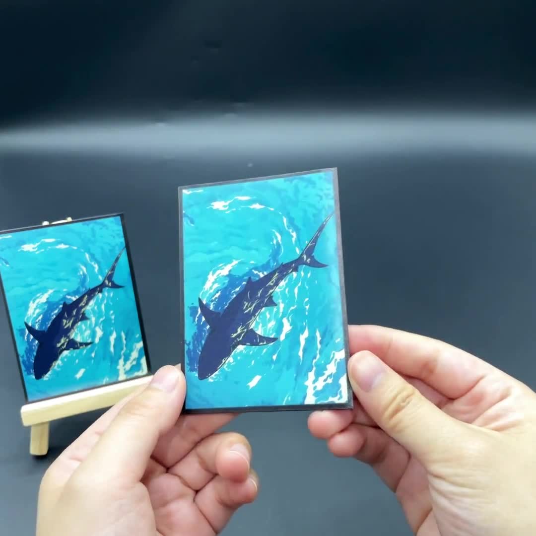 shark card sleeves Ryker: Kelp: vs Octopus Sleeve Kit 63x88, 44x68, 57 Force of Will and More Mtg Card Sleeves Shark -