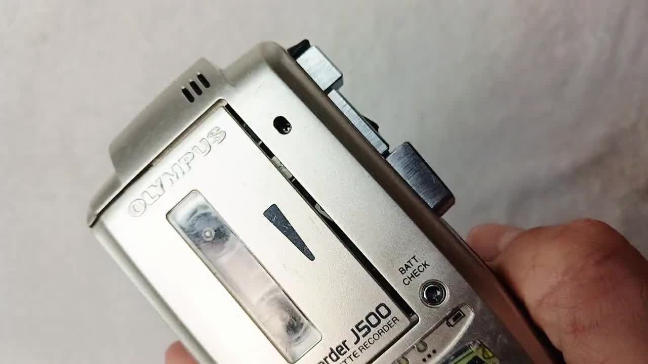 マイクロカセットレコーダー、オリンパス パールコーダー J500