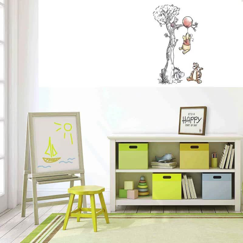 Patrón de punto de cruz de Winnie the Pooh para guardería: Globo colgado (patrón PDF) video poster