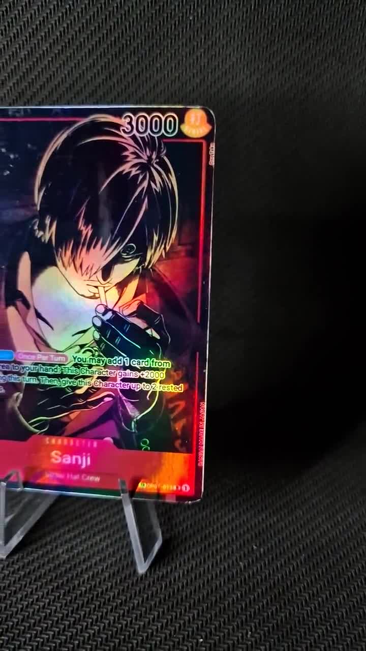 One Piece Proxy Card Holo - Sanji OP01-013 Character OP08 Treasure