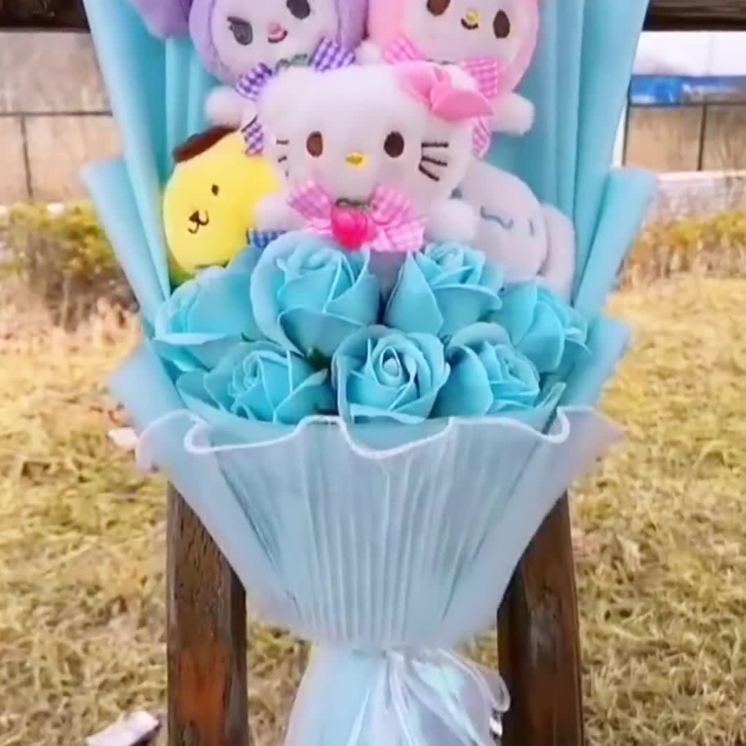Jemini | Hello Kitty Plüschtier 13 cm | waschbares Baby-Schmusetuch Jemini | Hello Kitty Plüschtier 13 cm | waschbares Baby-Schmusetuch
