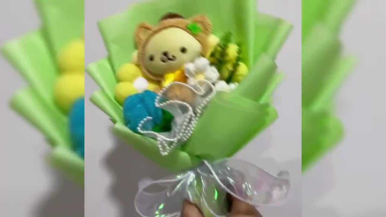 Sanrio Bouquet, Hello Kitty Bouquet, Crochet Flowers, Flower Arrangement,  Artificial Flowers, Birthday Gift, Valentines Day, Gift for Her