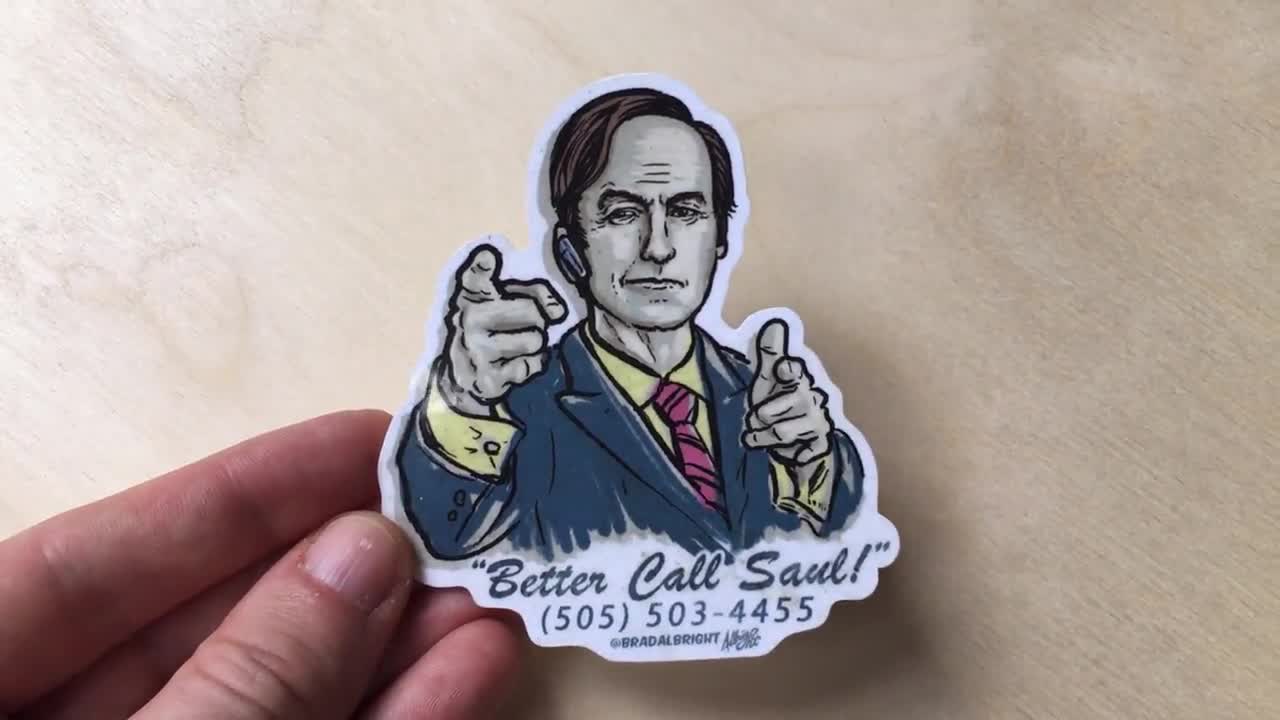 Kim Wexler Better Call Saul Sticker Hand Drawn 