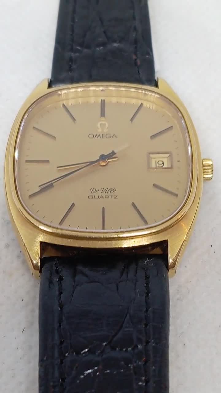 Vintage Men's Watch Omega De Ville Quartz Cal. 1342 Ref. 192.0034