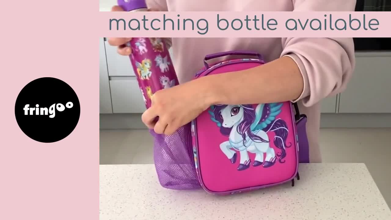Borsa Termica Per Pranzo Con Motivo Astronauta - Isotermica In Tessuto Oxford - Capiente Per Scuola, Lavoro E Picnic