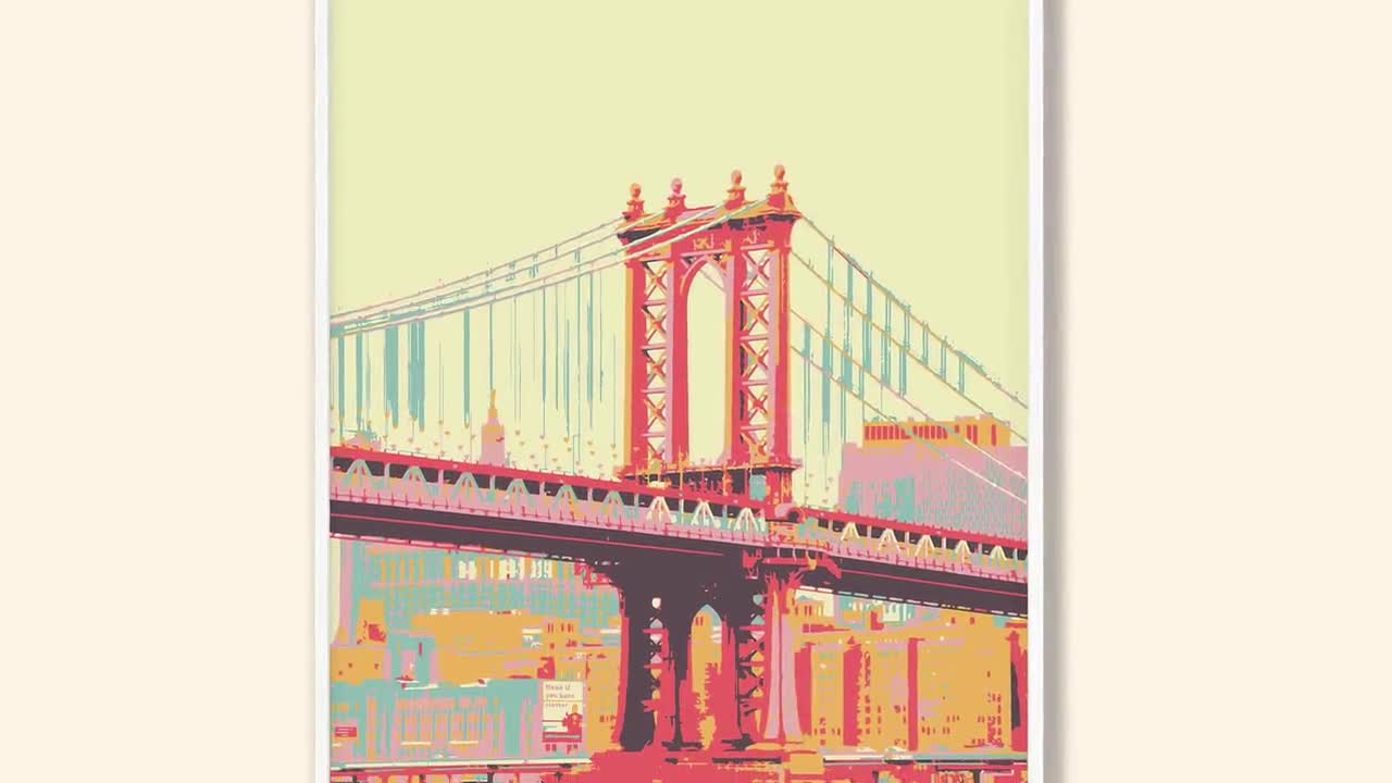 New York Wall Art, New York City Print, Set of 3 NYC Art