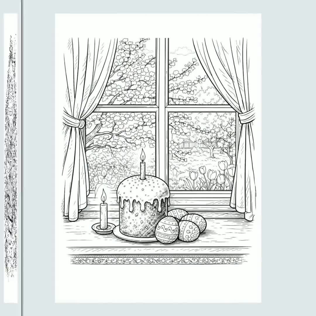 Easter Coloring Book for Kids – Printable Bunny and Spring Coloring Pages, Cute Holiday Activity PDF (8 Pages) video poster