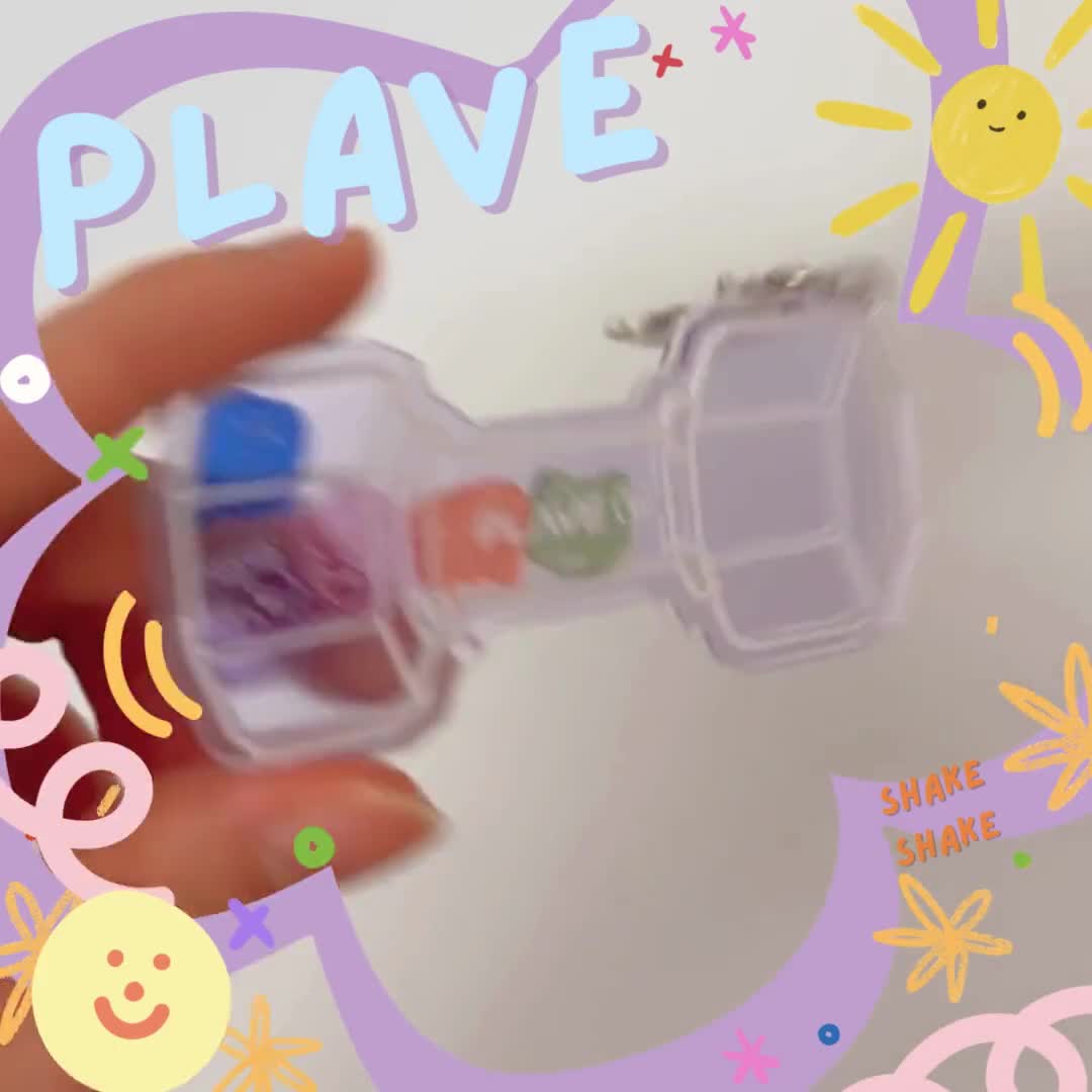 ★PLAVE OFFICIAL ACRYLIC LIGHT STICK PLAVE - Official Light Stick - K PLACE