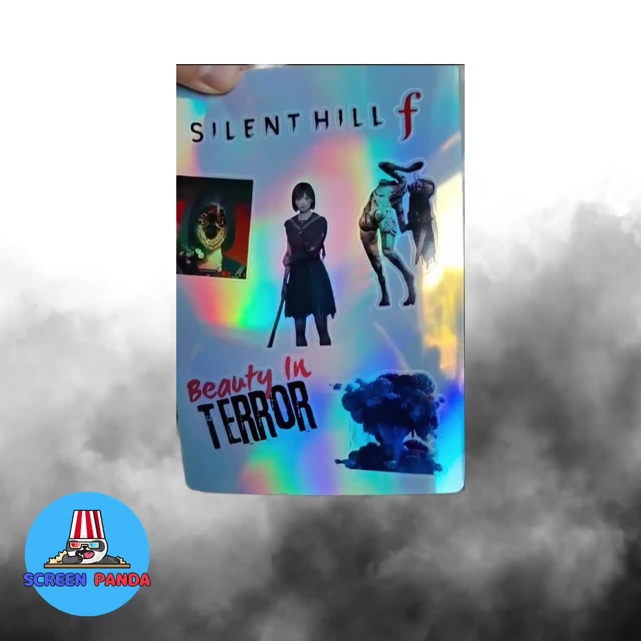 Silent Hill F Holographic Sticker Set: Hinako, Monsters, Logo