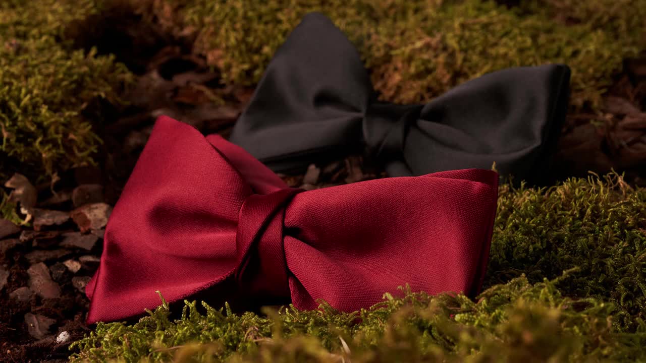 Silk Satin Butterfly Tom Ford Style Bow Tie / Handcrafted Pre-tied Bow Tie.  Perfect Grooms Bow Tie / Wedding Bow Tie /prom Bow Tie -  Israel