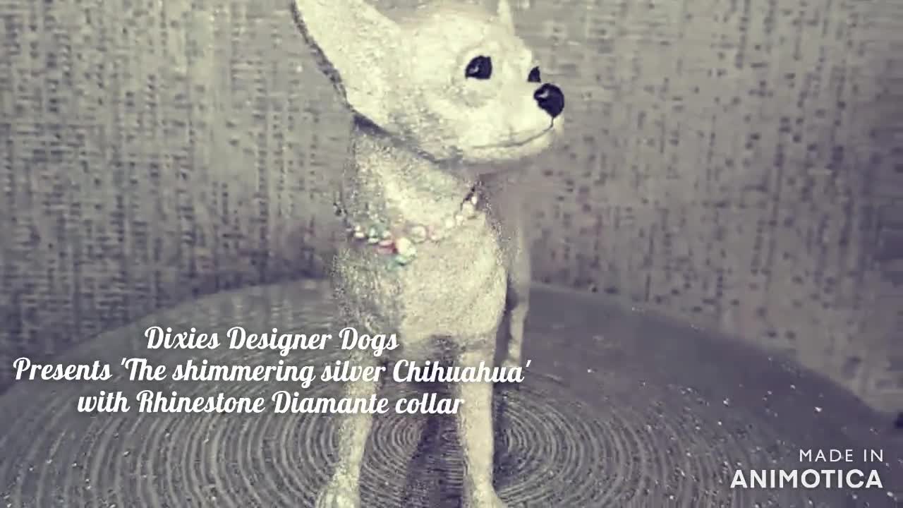 Diamante 2024 chihuahua ornament