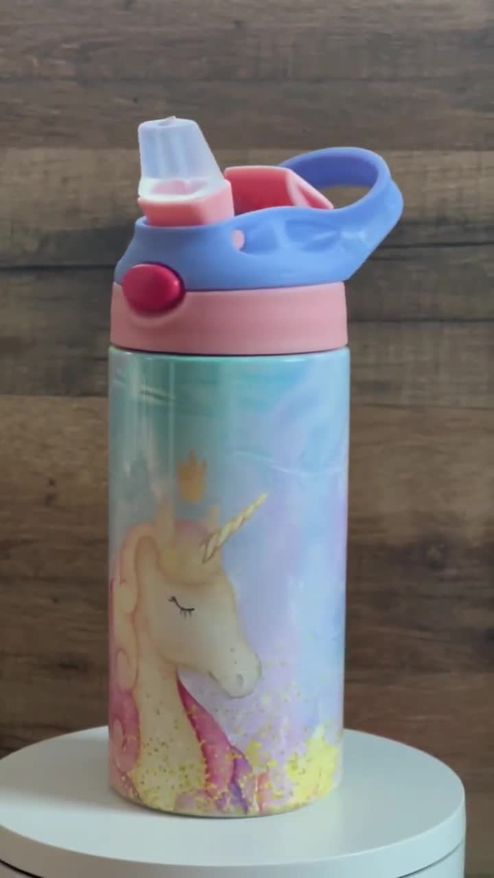 Kids Paw Patrol Water Bottle Tumbler Sippy Cup Snap Top Lid BPA-FREE Drink  Cups