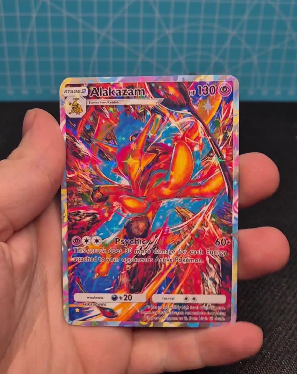 how to make custom holographic pokemon cards Holographic Custom Pokemon Trading Cards : 7 Steps (with Pictures)