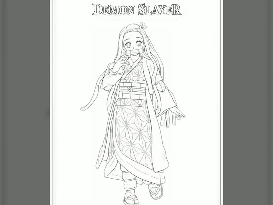 Demon Slayer Coloring Book – Heroes Printable Pages (PDF) video poster