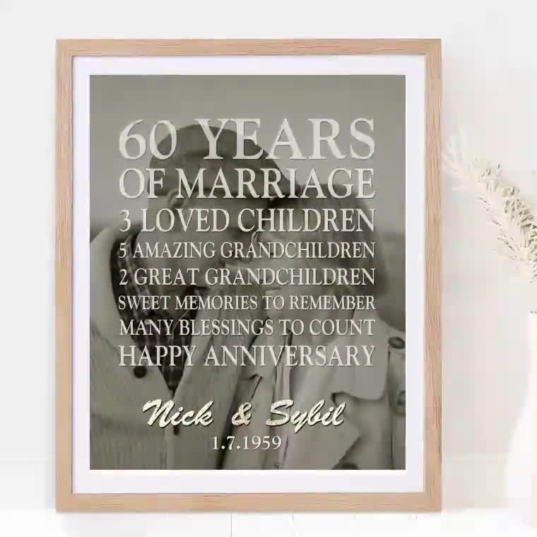 50th Wedding Anniversary Gift for Parents, Personalized Golden Anniversary  Gold Wedding Guestbook or ANY YEAR Guest Book, PRINTABLE Wall Art - Etsy |  Idée anniversaire de mariage, Anniversaire de mariage, 50e anniversaire