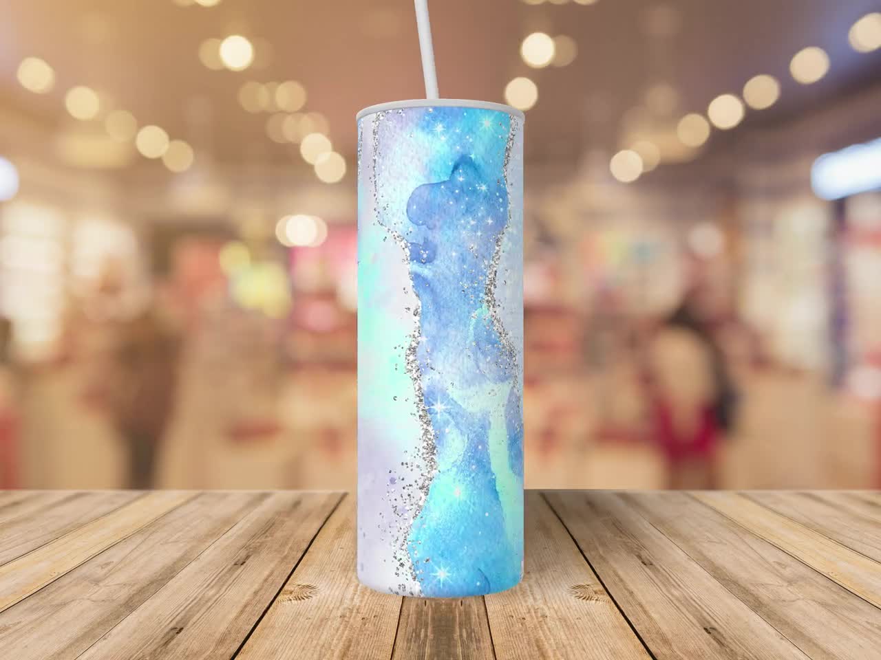 Add Text / Name / Image Agate Tumbler Sublimation, 30oz 20oz Tumbler By  99TumblerDesigns