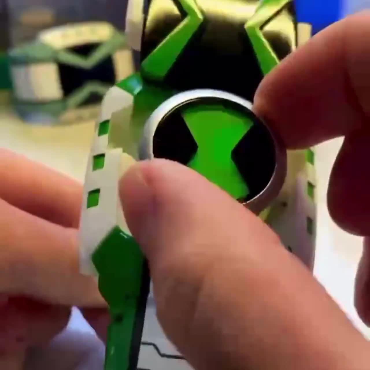 Ben 10 Omnitrix Watches Real Ben10 Watch Spin Bounce Snap 