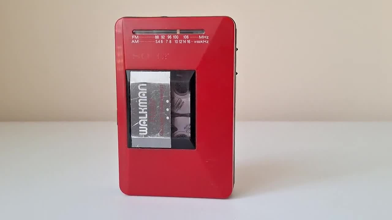 Vintage Sony Walkman WM-BF23: FM/AM Cassette Player, Fully Working