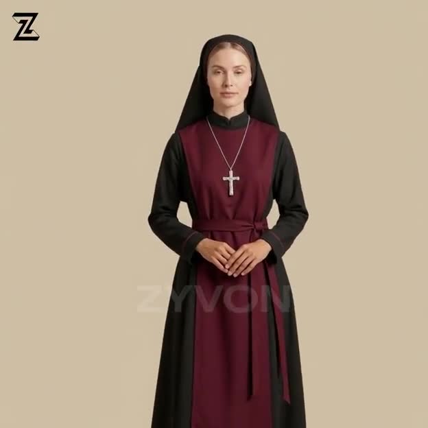 burgundy church dress HVEOO Womens Short Sleeve Cocktail Dress, Church Dresses for Wedding Guest, Modest Prom Party Dress, Burgundy Size M