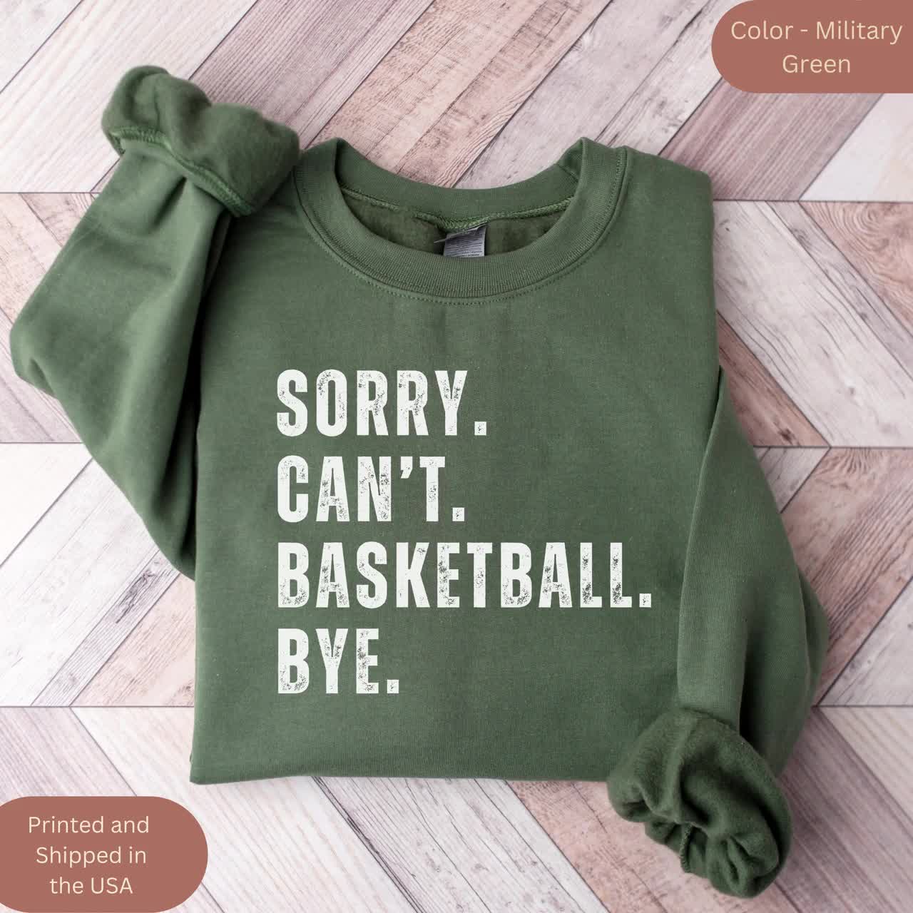 CaptivatePOD Basketball Sweatshirt, Basketball Sweater, Gift for Basketball Player, Basketball Lover, Funny Basketball Shirt, Basketball Crewneck Sweat