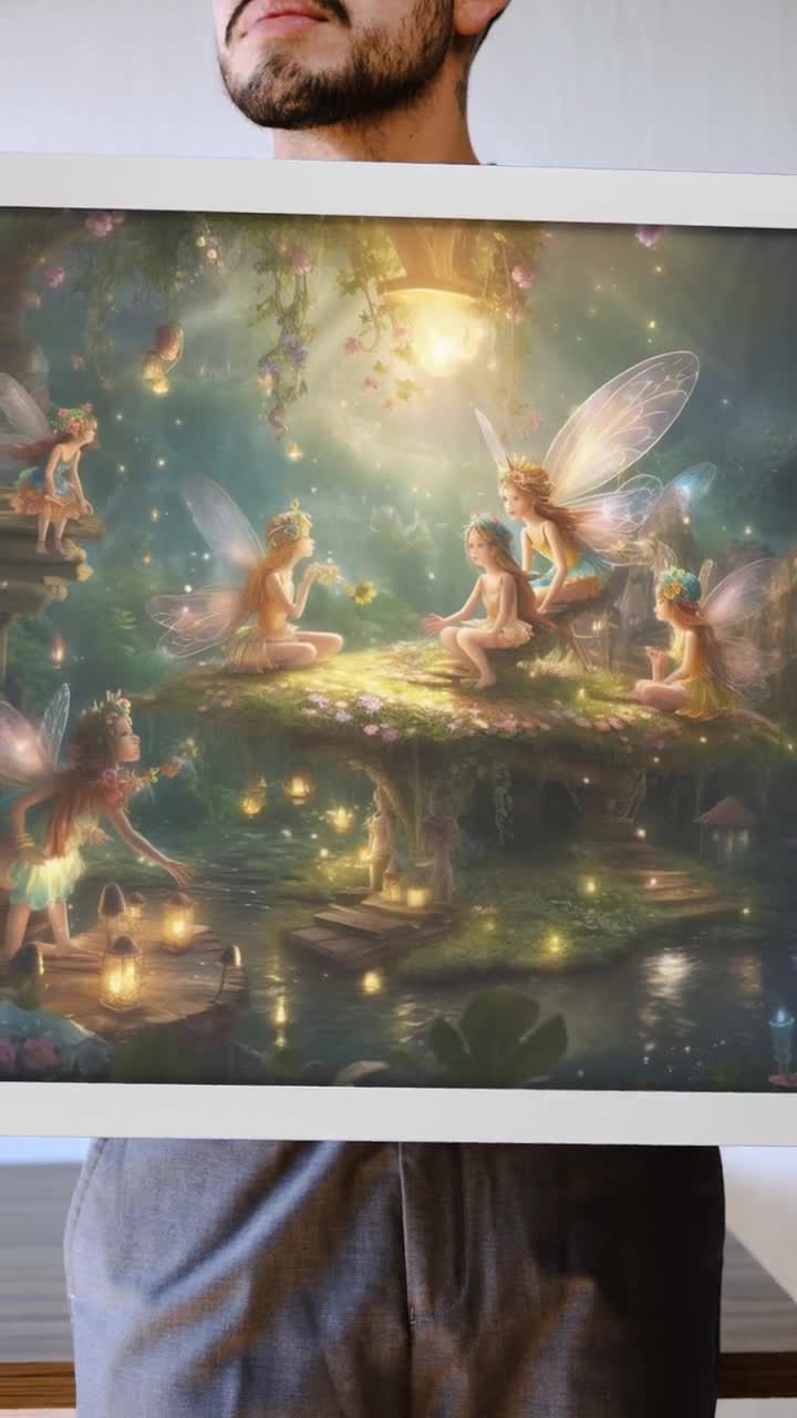 13 Night Magical Fantasy Fairies, Artful Art G Ift Gnomes, Png Digital Art  Instant Print Fairy Scrapbook Fairys Mythical Creatures -  Canada